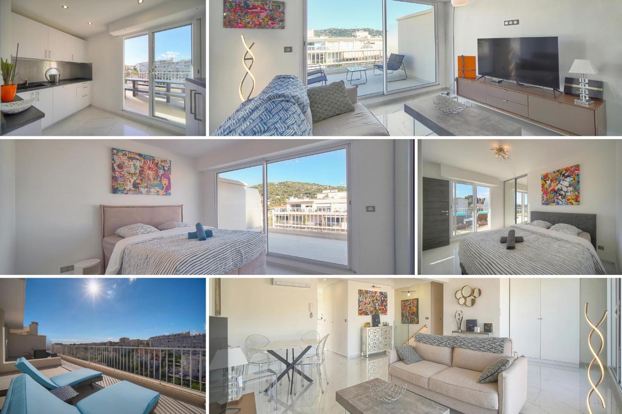 Appartement Coco - Spacieux - Luxueux - Vca Cannes